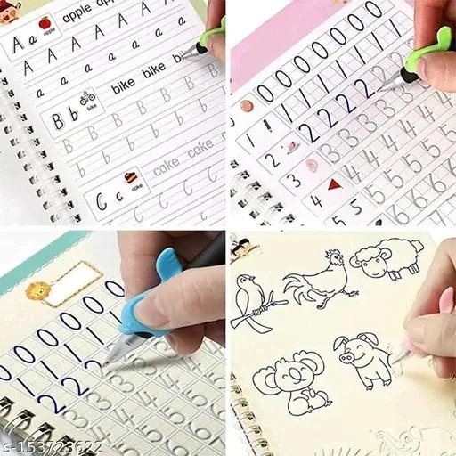 Reusable magic books for kids